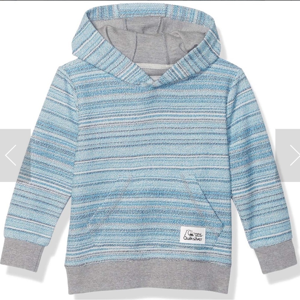 Quiksilver kids hoodie Fleece Long Sleeve sz M